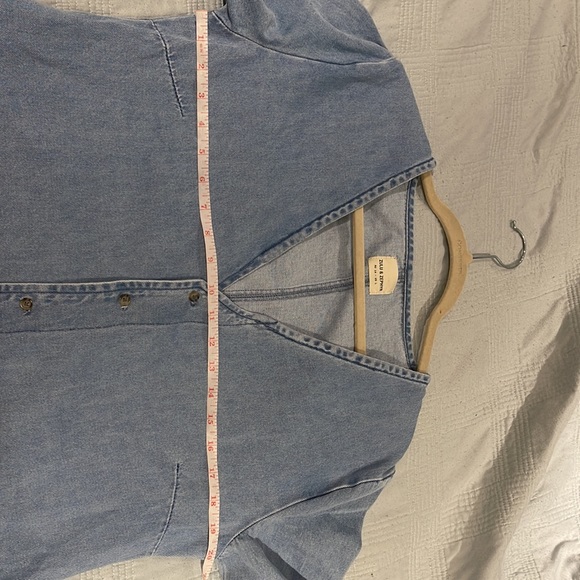 Zulu & Zephyr Chambray Beach Romper - Picture 6 of 6